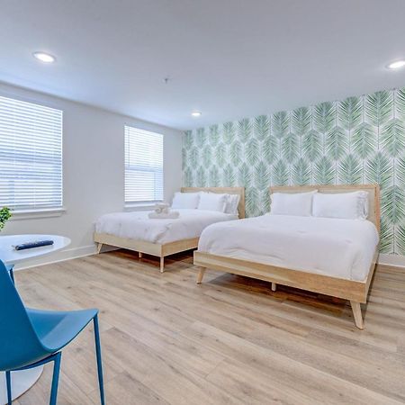 Beach House Paradise Studio Apartment 2 Beds Galveston Exteriör bild